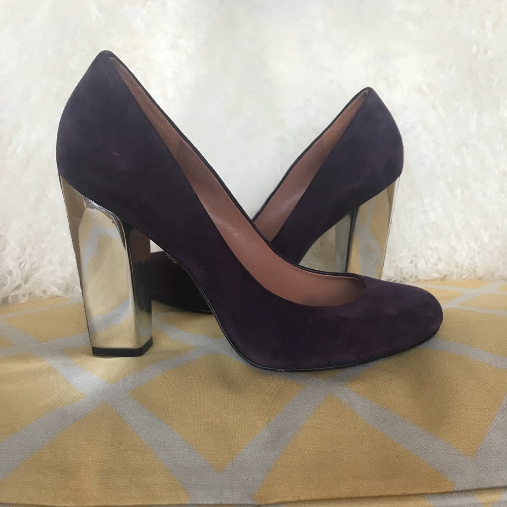 Sigerson Morrison Suede Heel